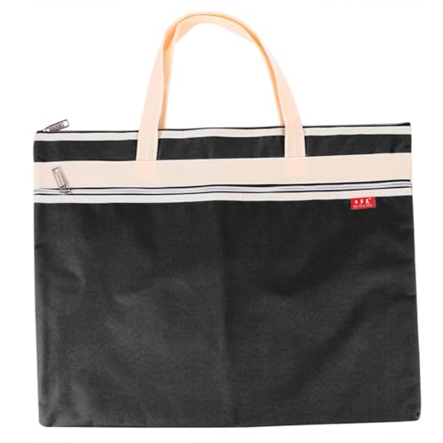 Tofficu Zipper File Bag aus Wasserdichtem Oxford Stoff Multifunktionale Mehrlagige Kunst Aufbewahrungstasche mit Reißverschluss Strapazierfähiger Dokumentenordner für Schule und Büro Tofficu Zipper File Bag aus Wasserdichtem Oxford Stoff Multifunktionale Mehrlagige Kunst Aufbewahrungstasche mit Reißverschluss Strapazierfähiger Dokumentenordner für Schule und Büro von Tofficu