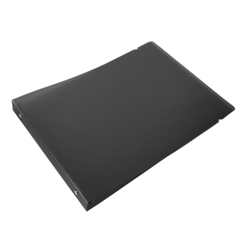 Tofficu büroartikel bürobedarf ordner durchsichtig schulzeug Wiederverwendbarer Ordner Ordner-Organizer Binder Notebook Aktenhalter Lagerung Bindemittel Binder Notizbuchhülle Plastik Black von Tofficu
