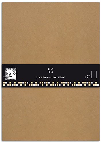 DRAEGER PARIS 1886 Toga ppk200 24 Blatt Vereinten Kraftpapier 21 x 30,5 x 0,5 cm von Toga