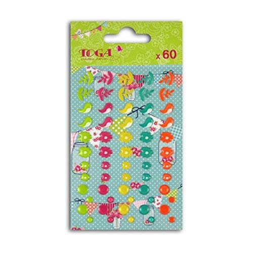 Toga AF76 Ein Sonntag auf dem Land 60 Mini-Sticker Epoxidharz Kunststoff mehrfarbig 7,5 x 14 x 0,2 cm Toga AF76 Ein Sonntag auf dem Land 60 Mini-Sticker Epoxidharz Kunststoff mehrfarbig 7,5 x 14 x 0,2 cm von Toga