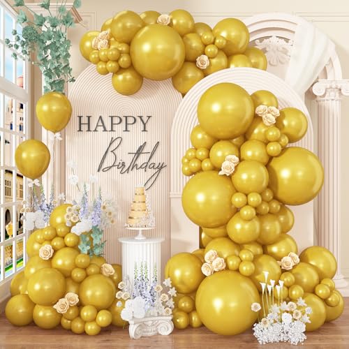 Goldener Ballonbogen Goldener Ballonbogen von Togvu