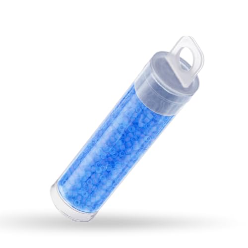 Toho Treasures 11/0 Transparent Frosted Aquamarin 7,8 g tt-01–3 F von Toho Beads