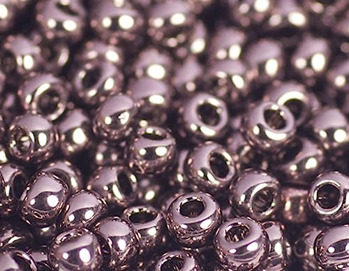 Japanische Rocaille-Perlen, verzinkt, Burgunderrot, 2,2 mm, 11/0, 100 g. Japanische Rocaille-Perlen, verzinkt, Burgunderrot, 2,2 mm, 11/0, 100 g. von Toho