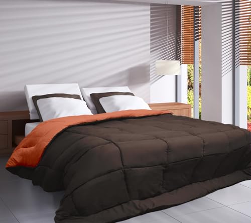 Toison d'or Cocoon 400 Schrägband, 140 cm x 200 cm, Größe Schokoladenbraun/Koralle Toison d'or Cocoon 400 Schrägband, 140 cm x 200 cm, Größe Schokoladenbraun/Koralle von Toison d’or
