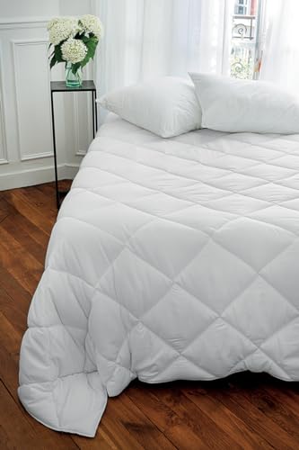 Toison d'or Cocoon 4S Biais Bettdecke, 200 cm x 200 cm, Weiß Toison d'or Cocoon 4S Biais Bettdecke, 200 cm x 200 cm, Weiß von Toison d’or