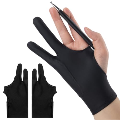 2 Stück Antifouling Handschuh für Grafiktablett, Elastisch Digitale Zeichenhandschuh, Artist Drawing Glove, Drawing Glove, Tablet Handschuhe Schmutzabweisend und Atmungsaktiv für iPad und Zeichenbrett 2 Stück Antifouling Handschuh für Grafiktablett, Elastisch Digitale Zeichenhandschuh, Artist Drawing Glove, Drawing Glove, Tablet Handschuhe Schmutzabweisend und Atmungsaktiv für iPad und Zeichenbrett von Tokaneit