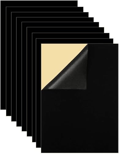 Tokaneit 15 StüCke Selbstklebendes Samtgewebe A4, Selbstklebend Velvet Fabric Sheet, Selbstklebender Samtstoff Schwarz, DIY Samtstoff für Kunst & Schmuck Schatulle Bilderrahmen Filz Einsatz Tokaneit 15 StüCke Selbstklebendes Samtgewebe A4, Selbstklebend Velvet Fabric Sheet, Selbstklebender Samtstoff Schwarz, DIY Samtstoff für Kunst & Schmuck Schatulle Bilderrahmen Filz Einsatz von Tokaneit