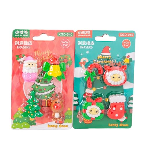 Weihnachten Cartoon Radiergummi von Tokaneit