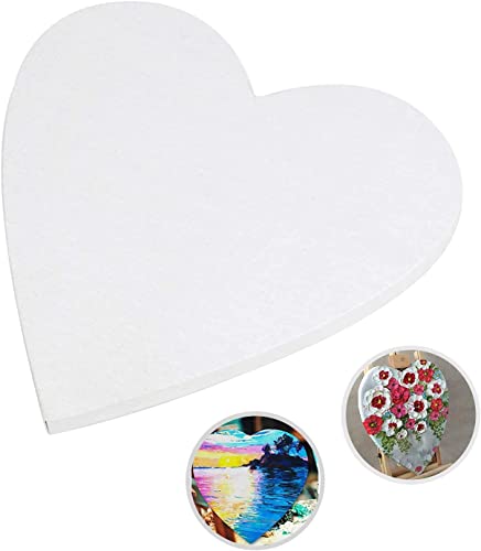 1 Set Leere Leinwand Künstlerleinwand 40 cm Leinwand Rahmen Gespannt Herz Kunst Bild für Acrylöl Malerei 1 Set Leere Leinwand Künstlerleinwand 40 cm Leinwand Rahmen Gespannt Herz Kunst Bild für Acrylöl Malerei von Tokiso