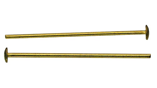 100x Kristall Verbinder Kettelstift Messing 32mm ~ Kronleuchter Lüster 100x Kristall Verbinder Kettelstift Messing 32mm ~ Kronleuchter Lüster von Tokiso