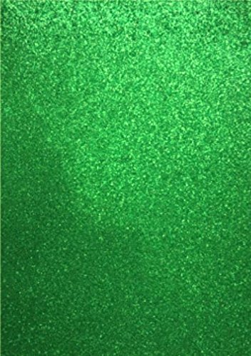 EVA 1 Bogen Glitzer-Moosgummi 8 Wahl (grün) von EVA