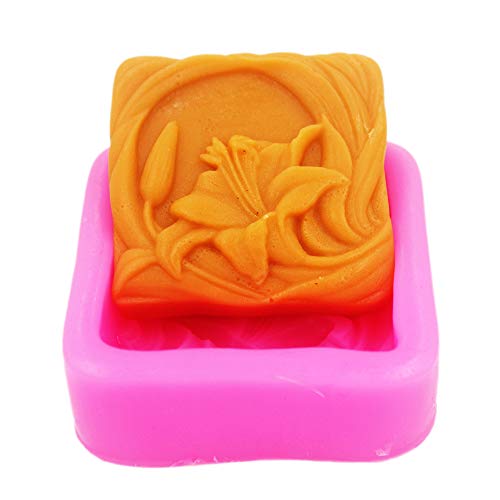 LC Silikonform Lilie Handgemachte Seifenformen Silikon Seifengießform Seife DIY Form LC Silikonform Lilie Handgemachte Seifenformen Silikon Seifengießform Seife DIY Form von Tokiso