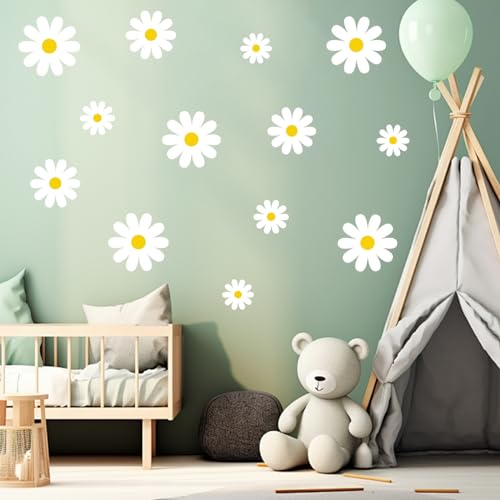 Gänseblümchen Wandsticker, Wandsticker, Selbstklebend Wandtattoo, Blumen Gänseblümchen Babyzimmer Kinderzimmer Wandsticker Schlafzimmer Wohnzimmer Sofa Hintergrund Wanddeko Gänseblümchen Wandsticker, Wandsticker, Selbstklebend Wandtattoo, Blumen Gänseblümchen Babyzimmer Kinderzimmer Wandsticker Schlafzimmer Wohnzimmer Sofa Hintergrund Wanddeko von Tolenre