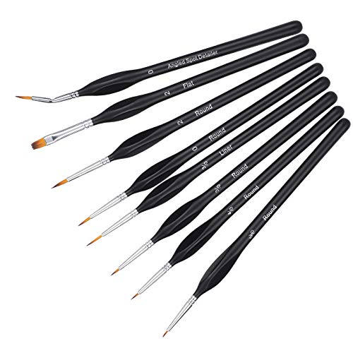 Malen -Pinsel -Set, Nylon Langlebige, Vielseitige Acrylfarben Pinsel Professionell für Ölmalerei für Textilpigmente Malen -Pinsel -Set, Nylon Langlebige, Vielseitige Acrylfarben Pinsel Professionell für Ölmalerei für Textilpigmente von Tomantery