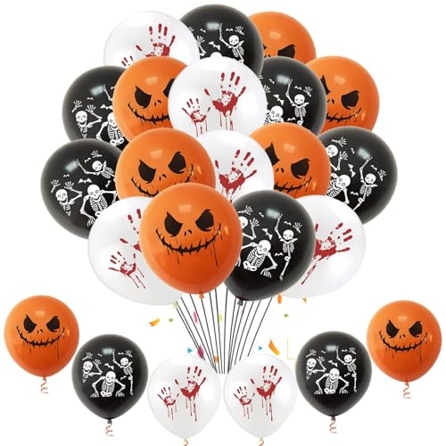 150Pcs Halloween Ballons für Halloween Geburtstag Party Dekorationen von Tomario