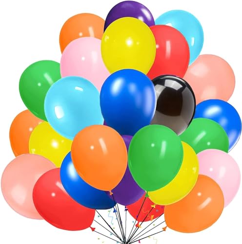 Tomario 50pcs Luftballons Geburtstag Party Ballon, natürliche Ballons Pack Helium Bunte Luftballons Latex Ballon für Geburtstag Hochzeit Jahrestag Baby Dusche Dekorationen, Party Dekorationen Tomario 50pcs Luftballons Geburtstag Party Ballon, natürliche Ballons Pack Helium Bunte Luftballons Latex Ballon für Geburtstag Hochzeit Jahrestag Baby Dusche Dekorationen, Party Dekorationen von Tomario