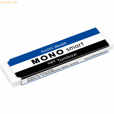 20 x Tombow Radierer Mono smart PVC weiß 20 x Tombow Radierer Mono smart PVC weiß von Tombow