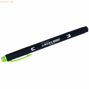 4 x Tombow Textmarker Mono edge Keil- und Rundspitze green von Tombow