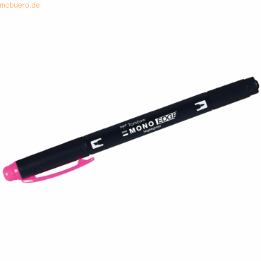 4 x Tombow Textmarker Mono edge Keil- und Rundspitze pink von Tombow