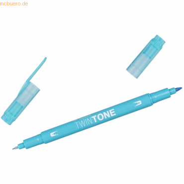 6 x Tombow Doppelfasermaler TwinTone Rund- und Finelinerspitze light b von Tombow