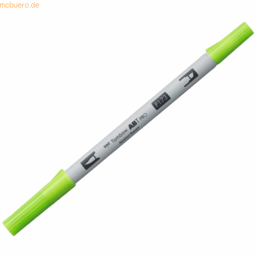 3 x Tombow Dual-Fasermaler ABT Pro Keilspitze/Pinselspitze Alkoholbasi von Tombow