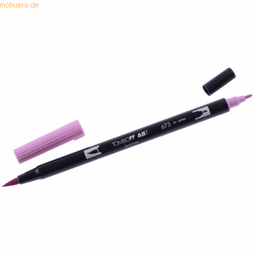 6 x Tombow Dual-Fasermaler ABT mit Rundspitze/Pinselspitze orchid 6 x Tombow Dual-Fasermaler ABT mit Rundspitze/Pinselspitze orchid von Tombow