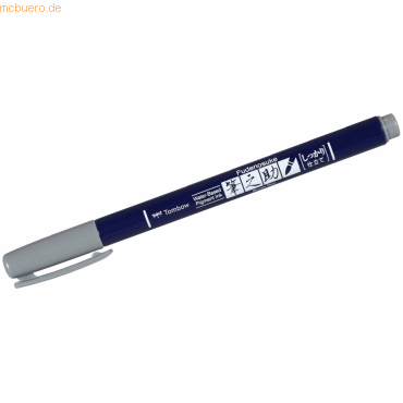 Tombow Fasermaler Brush Pen Fudenosuke weiche flexible Pinselspitze gr von Tombow