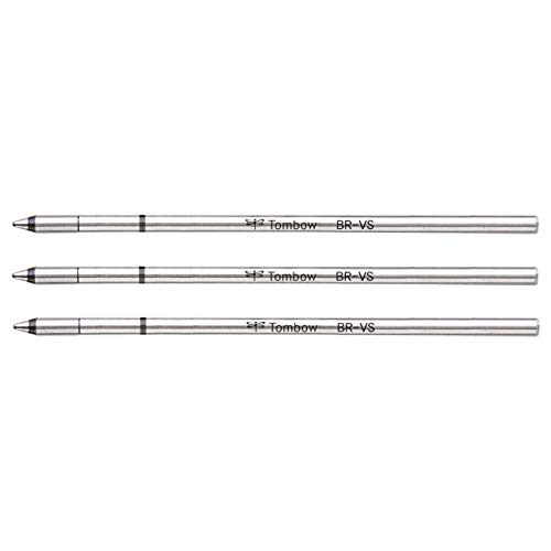 Tombow 3 Stück Ersatzminen BR-VS für Kugelschreiber, mittlere Spitze, Schwarz Tombow 3 Stück Ersatzminen BR-VS für Kugelschreiber, mittlere Spitze, Schwarz von Tombow