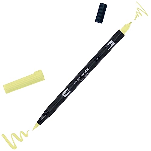 Tombow ABT Dual Brush Pen, ABT-131, Stift mit zwei Spitzen, perfekt fürs Hand Lettering und Bullet Journal, wasservermalbar, 0 von Tombow