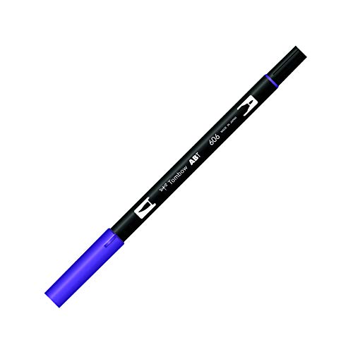 Tombow ABT-606 Fasermaler Dual Brush Pen mit zwei Spitzen, violet, 1 Stück (1er Pack) von Tombow