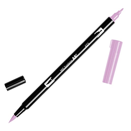 Tombow ABT-673 Fasermaler ABT Dual Brush Pen mit zwei Spitzen, orchid, AB-T673, 673 - orchid 1 Stück (1er Pack) Tombow ABT-673 Fasermaler ABT Dual Brush Pen mit zwei Spitzen, orchid, AB-T673, 673 - orchid 1 Stück (1er Pack) von Tombow