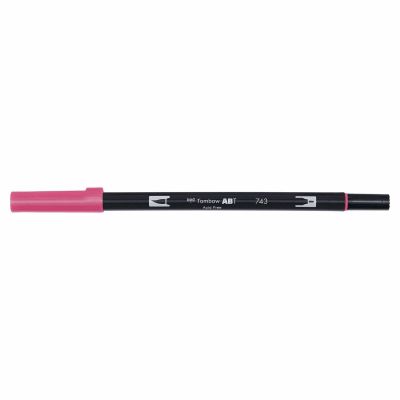 Tombow ABT Dual Brush Pen hot pink 743 von TOMBOW PEN+PENCIL