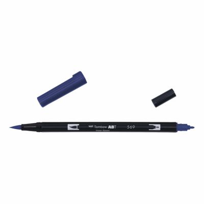 Tombow ABT Dual Brush Pen jet blue 569 von TOMBOW PEN+PENCIL