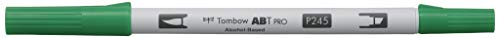 Tombow ABTP-245 Alkoholbasierter Marker ABT PRO zwei Spitzen sap green von Tombow