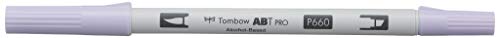 Tombow ABTP-660 Alkoholbasierter Marker ABT PRO zwei Spitzen lavender blush von Tombow