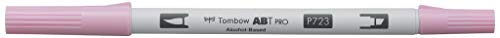 Tombow ABTP-723 Alkoholbasierter Marker ABT PRO zwei Spitzen pink von Tombow