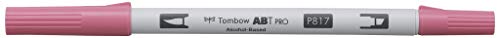 Tombow ABTP-817 Alkoholbasierter Marker ABT PRO zwei Spitzen mauve von Tombow