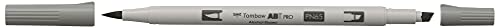 Tombow ABTP-N65 Alkoholbasierter Marker ABT PRO zwei Spitzen cool gray 5 von Tombow