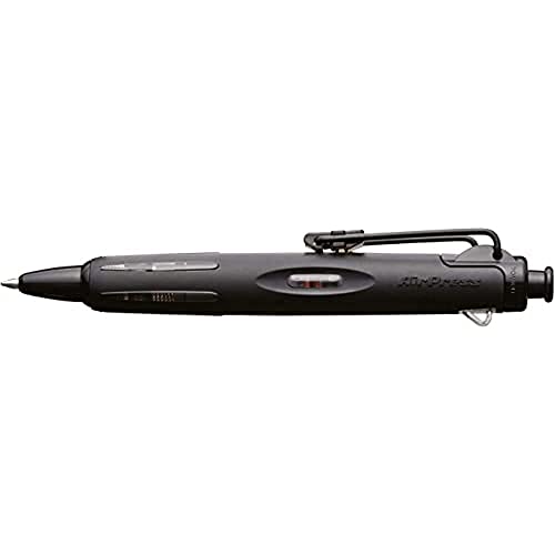 Tombow AirPress Kugelschreiber mit Drucklufttechnik, vollschwarz, wetterfest, ergonomisch & ideal für Outdoor [BC-AP12] von Tombow