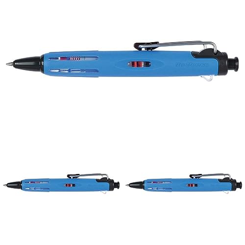 Tombow BC-AP45-B Kugelschreiber AirPress Pen mit Drucklufttechnik Hellblau, 1 Stück (3er Pack) von Tombow