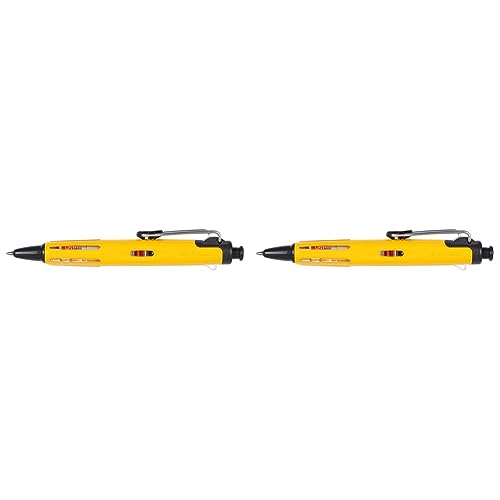 Tombow BC-AP52-B Kugelschreiber AirPress Pen mit Drucklufttechnik Gelb, 1 Stück (2er Pack) von Tombow