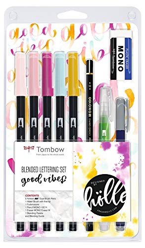 Tombow BS-FH2 Blended Lettering Set Good Vibes von Tombow