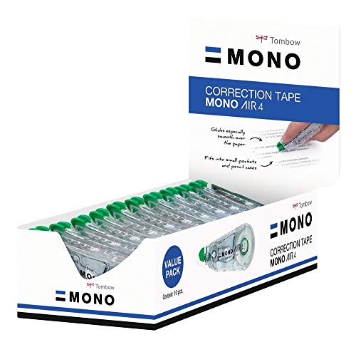 Tombow CT-CA4-10P Korrekturroller, mittiges Abrollen, 4,2 mm x 10 m, 10 Stück, lose Tombow CT-CA4-10P Korrekturroller, mittiges Abrollen, 4,2 mm x 10 m, 10 Stück, lose von Tombow