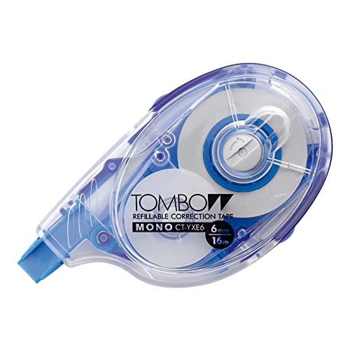 Tombow CT-YXE6 Nachfüllbarer Korrekturroller, extra-langes Band 6 mm x 16 m, geblistert Tombow CT-YXE6 Nachfüllbarer Korrekturroller, extra-langes Band 6 mm x 16 m, geblistert von Tombow