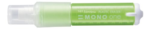 Tombow EH-SSM60 Radierstift MONO one nachfüllbar, transparent grün von Tombow