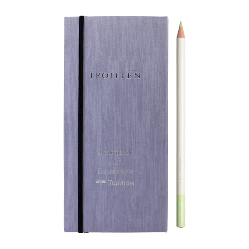 Tombow IROJITEN Künstlerbuntstift 10er-Set, Leuchtende Farben l, wachsbasierte Mine für sanfte Übergänge, hochwertige Verpackung [CI-RF-10C] von Tombow