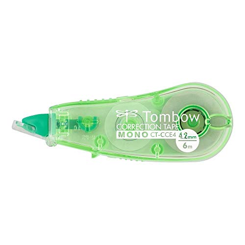 Tombow - Korrekturband (4,2 mm x 6 m), grün, 1 Stück von Tombow