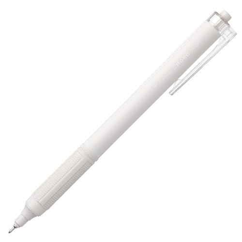 Tombow Kugelschreiber MONO graph Lite White, Präzise Nadelspitze, Geschmeidiges Schreiben, Ergonomischer Griff [BC-MGLE45-R15] von Tombow