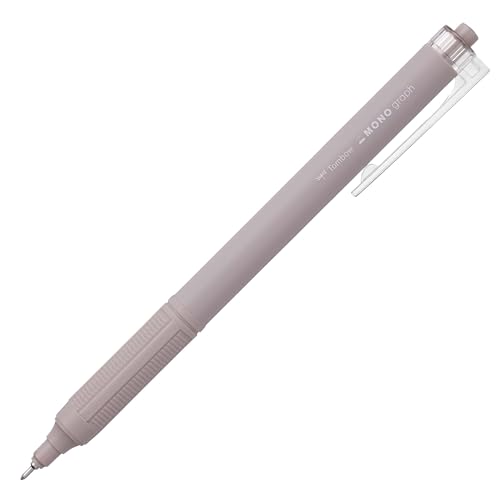 Tombow MONO graph Lite Kugelschreiber smokey brown – Präzise Nadelspitze, Geschmeidiges Schreiben, Ergonomischer Griff [BC-MGLE55-R15] von Tombow