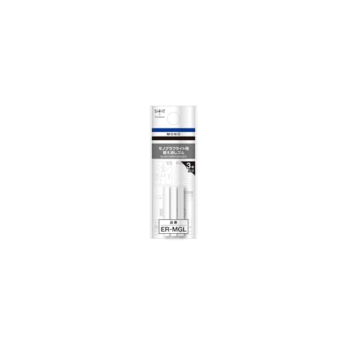 Tombow MONO ER-MGL Nachfüllradierer für MONO graph Lite Druckbleistift im 3er-Pack, PVC- und phthalatfrei Tombow MONO ER-MGL Nachfüllradierer für MONO graph Lite Druckbleistift im 3er-Pack, PVC- und phthalatfrei von Tombow